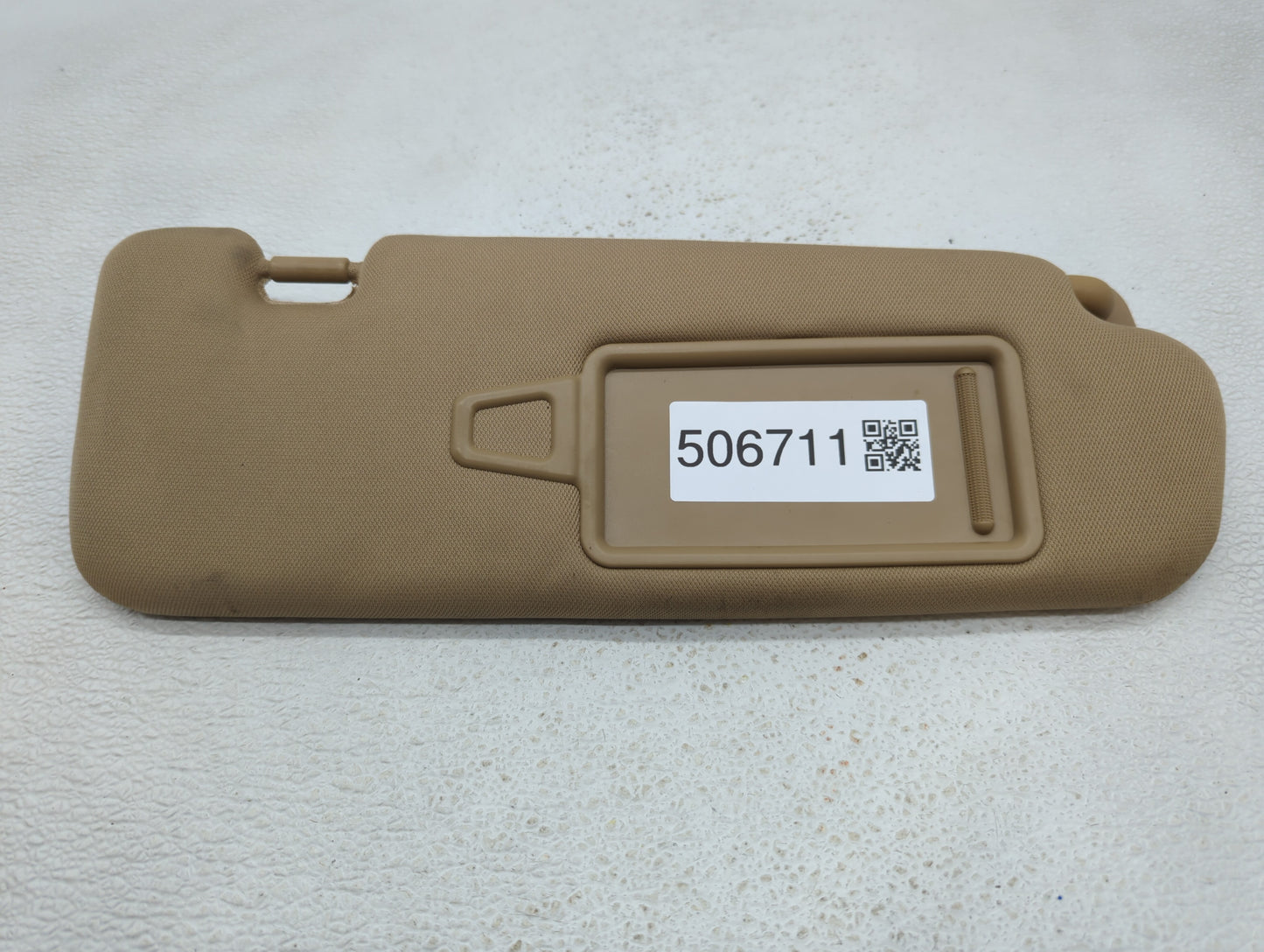 2012-2014 Hyundai Sonata Sun Visor Shade Replacement Passenger Right Mirror Fits Fits 2012 2013 2014 OEM Used Auto Parts - O