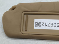2012-2014 Hyundai Sonata Sun Visor Shade Replacement Driver Left Mirror Fits Fits 2012 2013 2014 OEM Used Auto Parts - Oemus