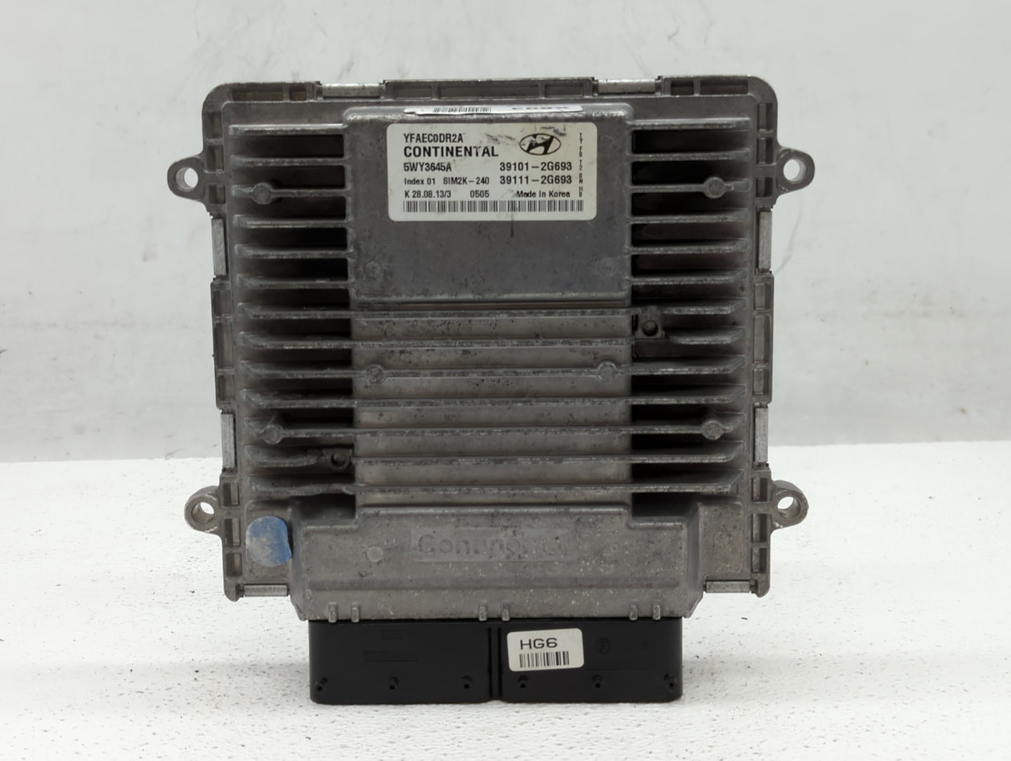 2011-2014 Hyundai Sonata PCM Engine Control Computer ECU ECM PCU OEM P/N:39111-2G693 39101-2G693 Fits Fits 2011 2012 2013 20