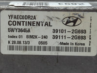 2011-2014 Hyundai Sonata PCM Engine Control Computer ECU ECM PCU OEM P/N:39111-2G693 39101-2G693 Fits Fits 2011 2012 2013 20