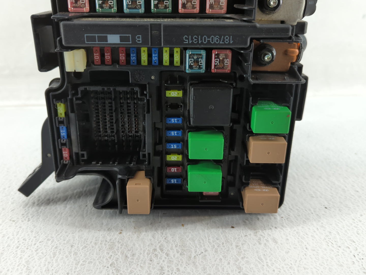 2011-2012 Hyundai Sonata Fusebox Fuse Box Panel Relay Module P/N:91200-4R015 Fits Fits 2011 2012 OEM Used Auto Parts - Oemus