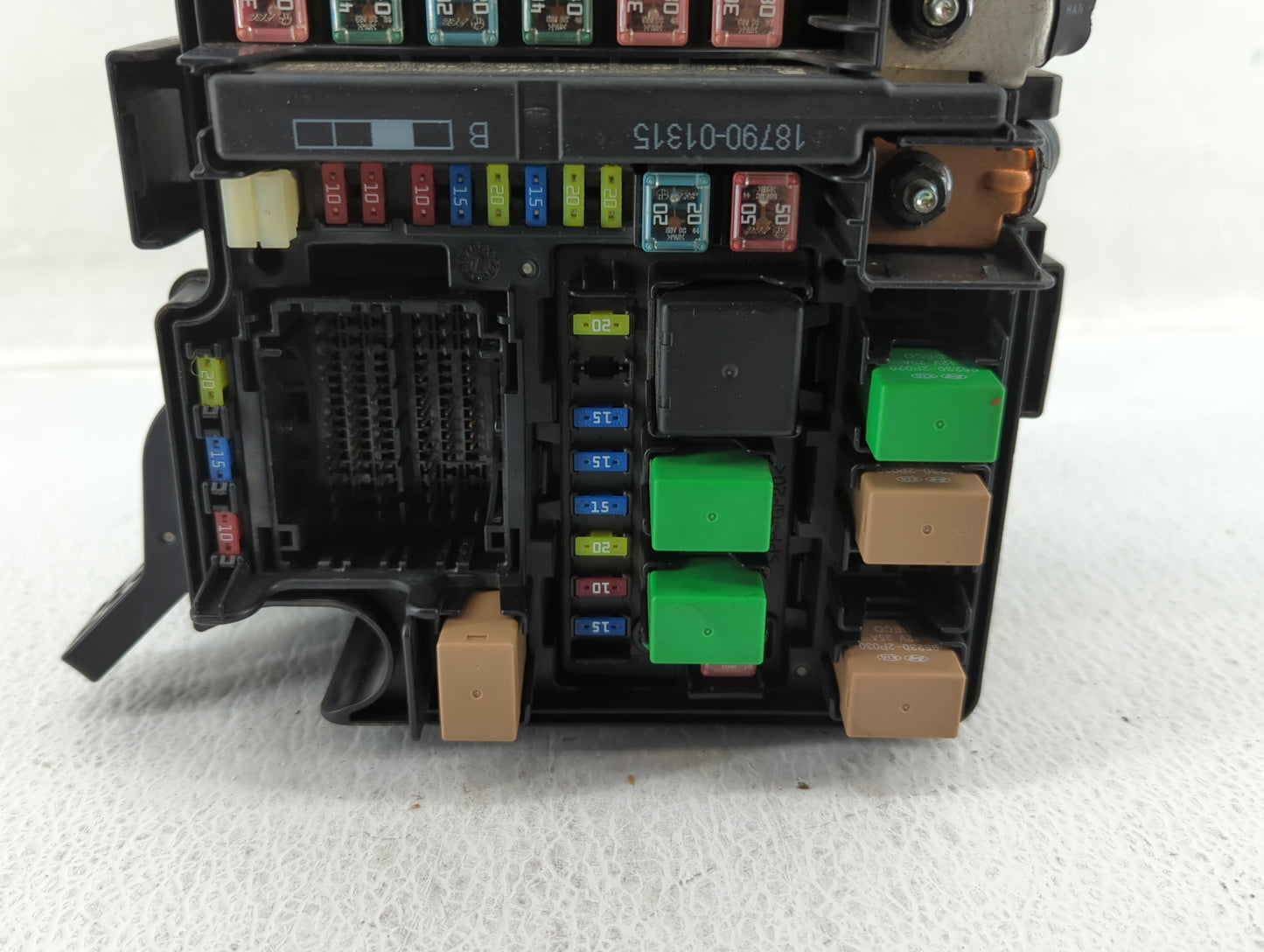 2011-2012 Hyundai Sonata Fusebox Fuse Box Panel Relay Module P/N:91200-4R015 Fits Fits 2011 2012 OEM Used Auto Parts - Oemus