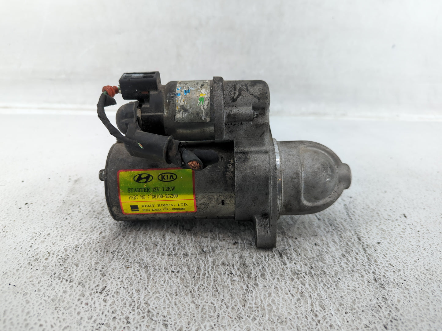 2008-2015 Hyundai Sonata Car Starter Motor Solenoid OEM P/N:36100-2G200 36100-2G000 Fits OEM Used Auto Parts - Oemusedautopa