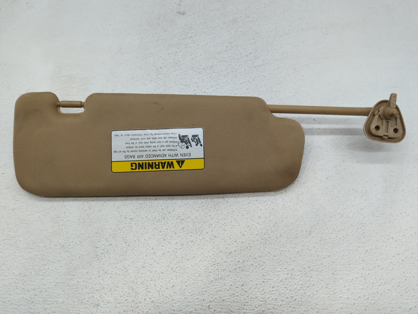 2011-2015 Hyundai Sonata Sun Visor Shade Replacement Driver Left Mirror Fits Fits 2011 2012 2013 2014 2015 OEM Used Auto Par