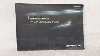 compare product 2012 Hyundai Sonata Owners Manual Book Guide OEM Used Auto Parts