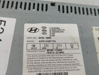 2012-2015 Hyundai Sonata Radio AM FM Cd Player Receiver Replacement P/N:96180-3Q600 Fits Fits 2012 2013 2014 2015 OEM Used A