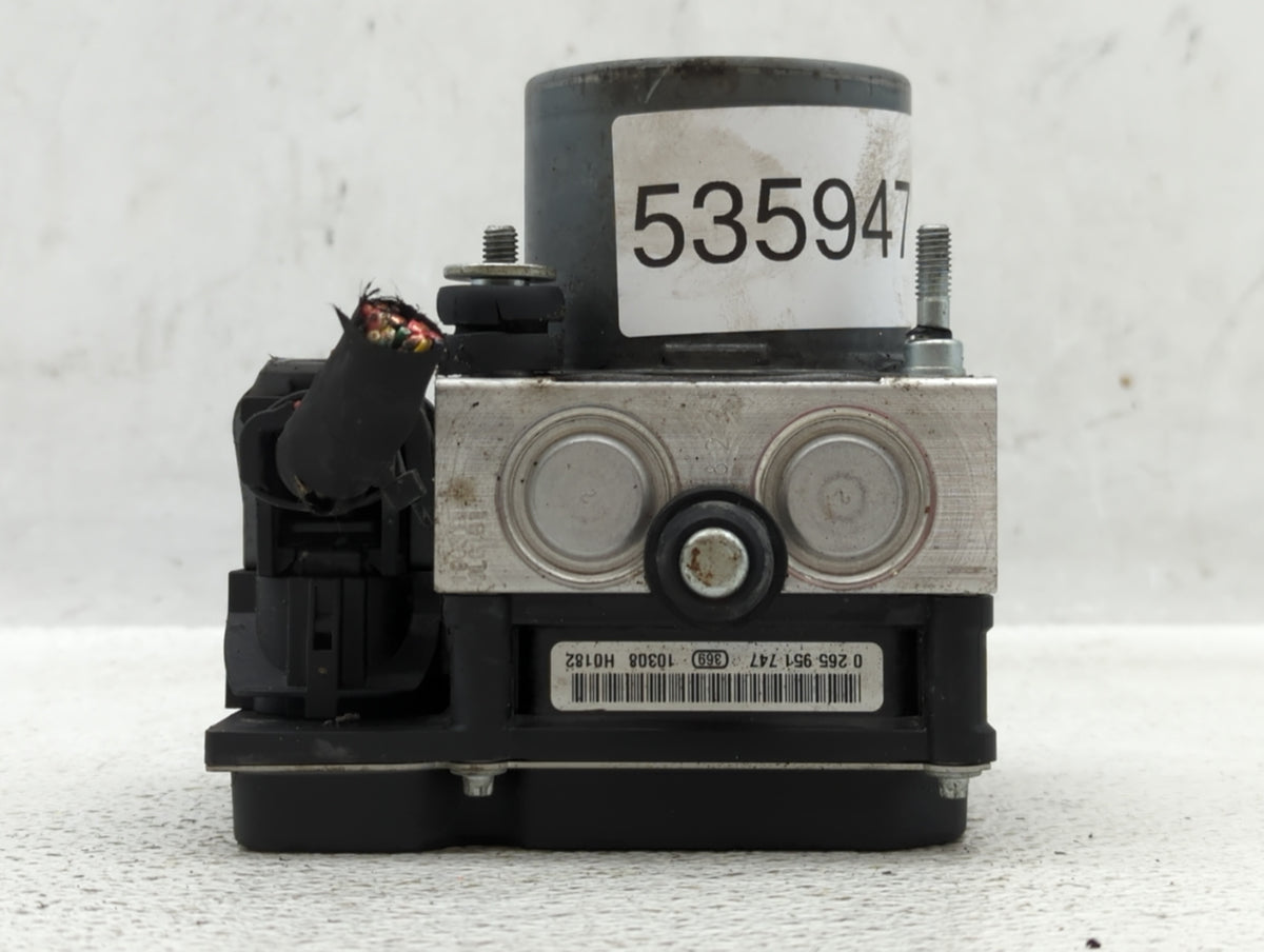 2011-2013 Hyundai Sonata Anti-Lock Brake ABS Pump Module Actuator OEM P/N:58920-3Q500 Fits Fits 2011 2012 2013 OEM Used Auto