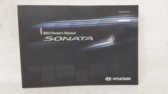 compare product 2012 Hyundai Sonata Owners Manual Book Guide OEM Used Auto Parts