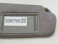 2011-2015 Hyundai Sonata Sun Visor Shade Replacement Driver Left Mirror Fits Fits 2011 2012 2013 2014 2015 OEM Used Auto Par