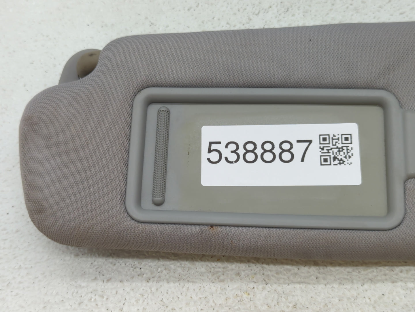 2012-2014 Hyundai Sonata Sun Visor Shade Replacement Passenger Right Mirror Fits Fits 2012 2013 2014 OEM Used Auto Parts - O