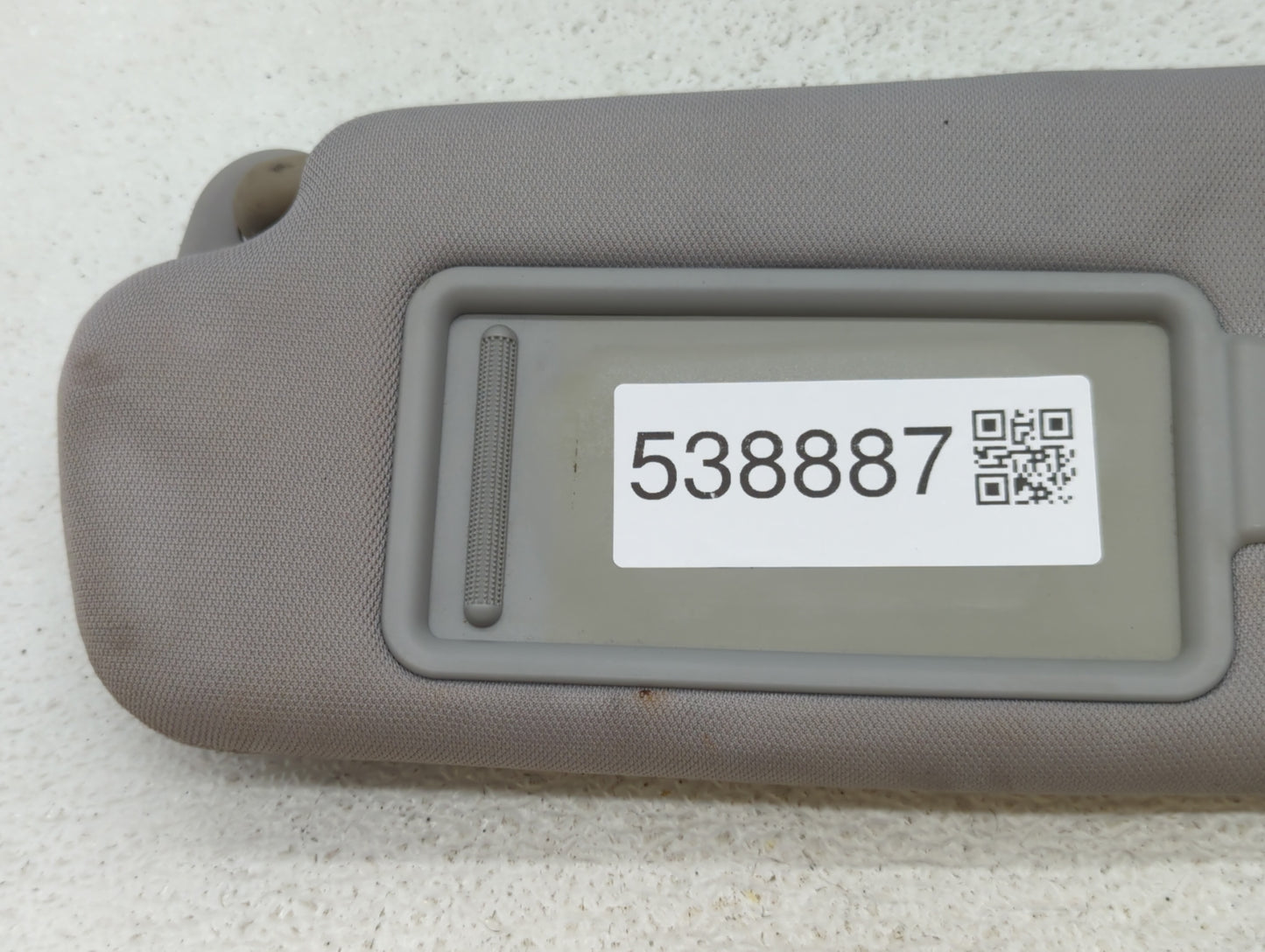 2012-2014 Hyundai Sonata Sun Visor Shade Replacement Passenger Right Mirror Fits Fits 2012 2013 2014 OEM Used Auto Parts - O