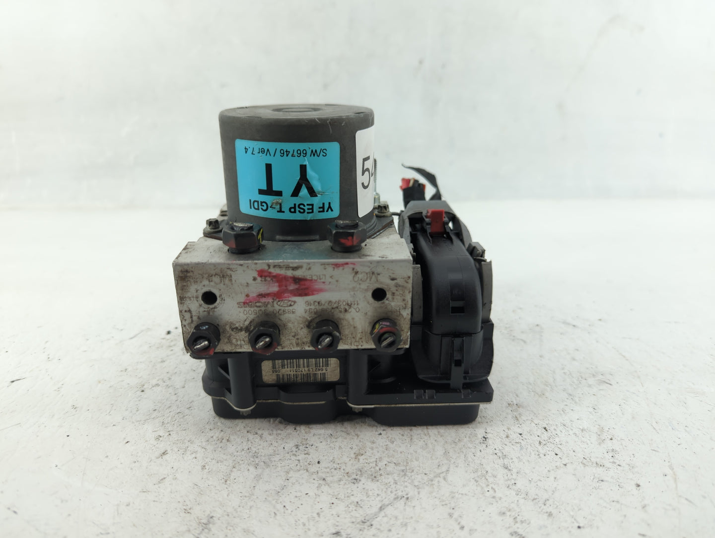 2011-2013 Hyundai Sonata ABS Pump Control Module Replacement P/N:58920-03Q500 58920-3S400 Fits Fits 2011 2012 2013 OEM Used 