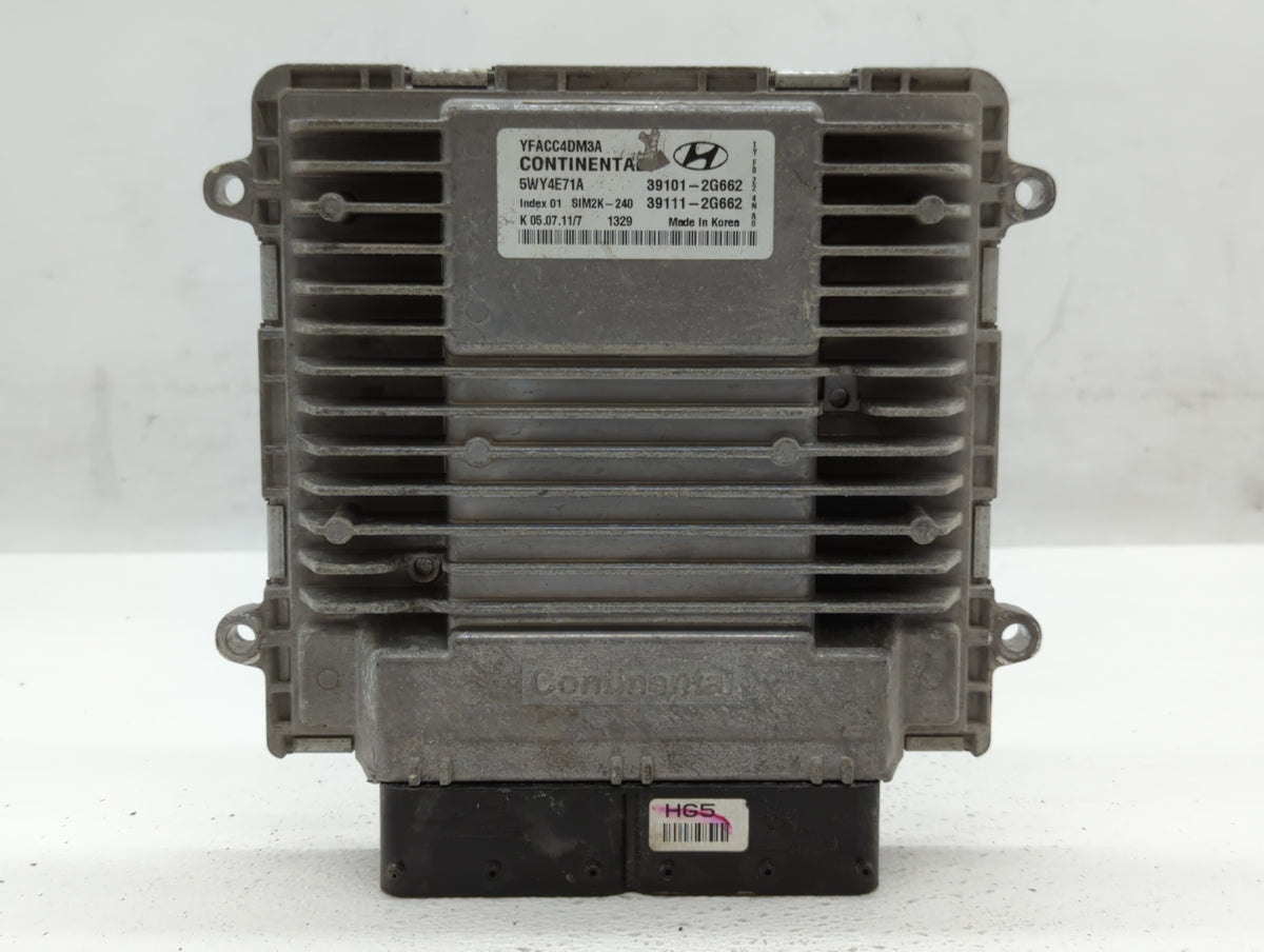 2011-2012 Hyundai Sonata PCM Engine Control Computer ECU ECM PCU OEM P/N:39101-2G667 39102-2G662, 39112-2G662 Fits 2011 2012