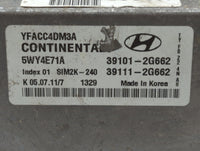2011-2012 Hyundai Sonata PCM Engine Control Computer ECU ECM PCU OEM P/N:39101-2G667 39102-2G662, 39112-2G662 Fits Fits 2011