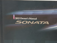 2012 Hyundai Sonata Owners Manual Book Guide P/N:A3S0-EU10C OEM Used Auto Parts - Oemusedautoparts1.com