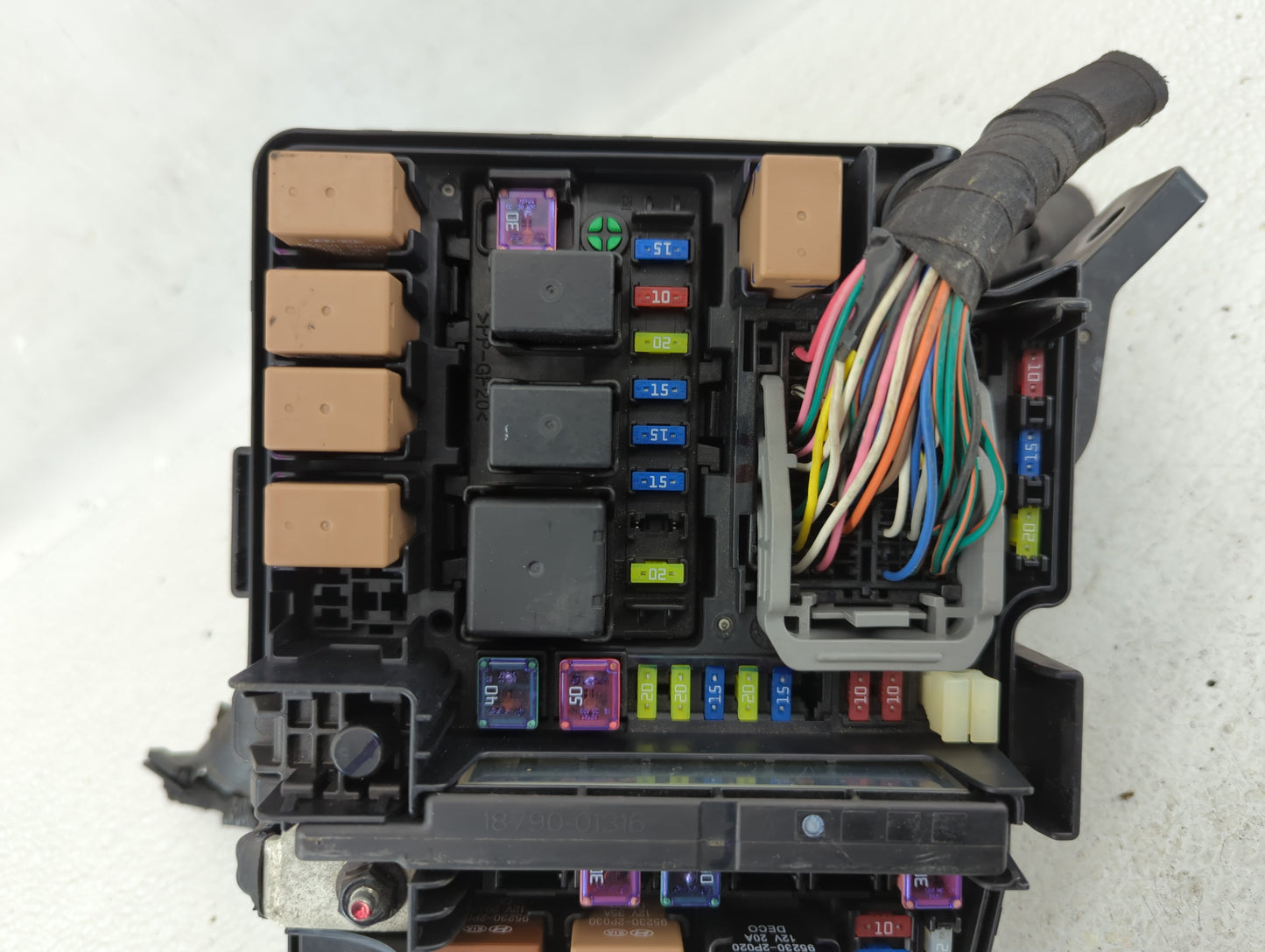 2011-2014 Hyundai Sonata Fusebox Fuse Box Panel Relay Module P/N:VS912003Q073MO Fits Fits 2011 2012 2013 2014 OEM Used Auto 