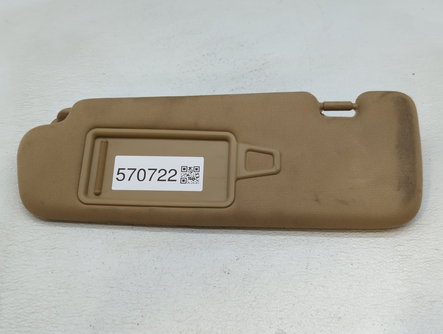 2012-2014 Hyundai Sonata Sun Visor Shade Replacement Driver Left Mirror Fits Fits 2012 2013 2014 OEM Used Auto Parts - Oemus