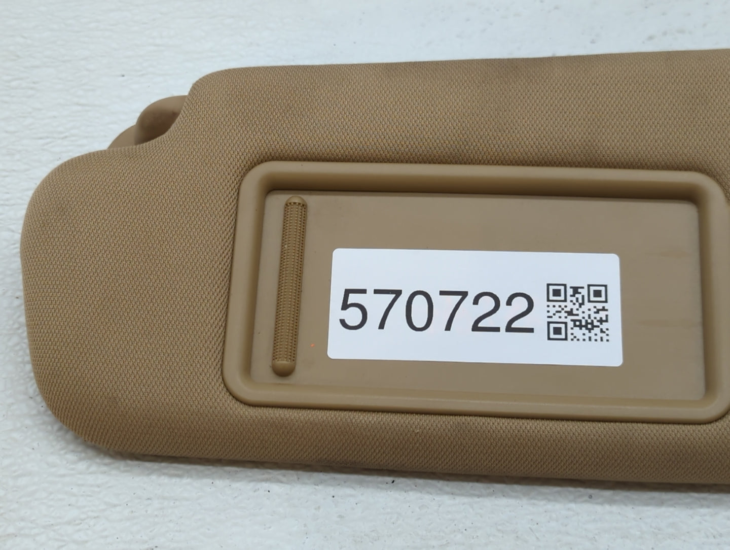 2012-2014 Hyundai Sonata Sun Visor Shade Replacement Driver Left Mirror Fits Fits 2012 2013 2014 OEM Used Auto Parts - Oemus