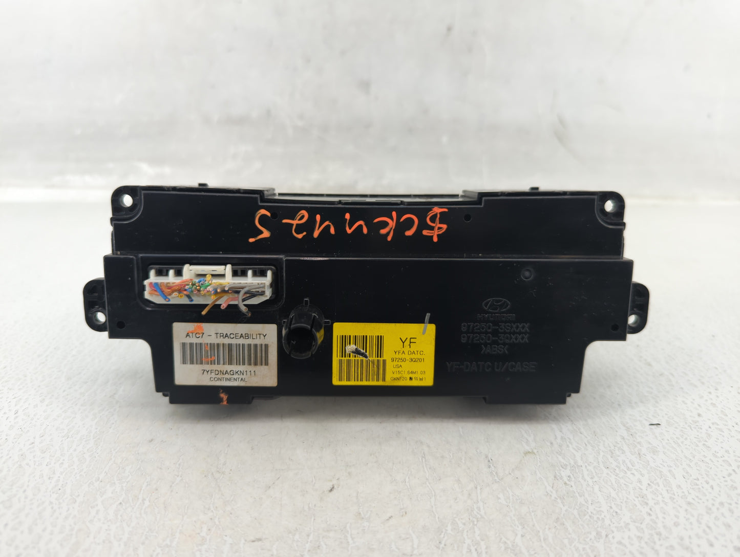 2011-2013 Hyundai Sonata Climate Control Module Temperature AC/Heater Replacement P/N:97250-3Q201 Fits Fits 2011 2012 2013 O