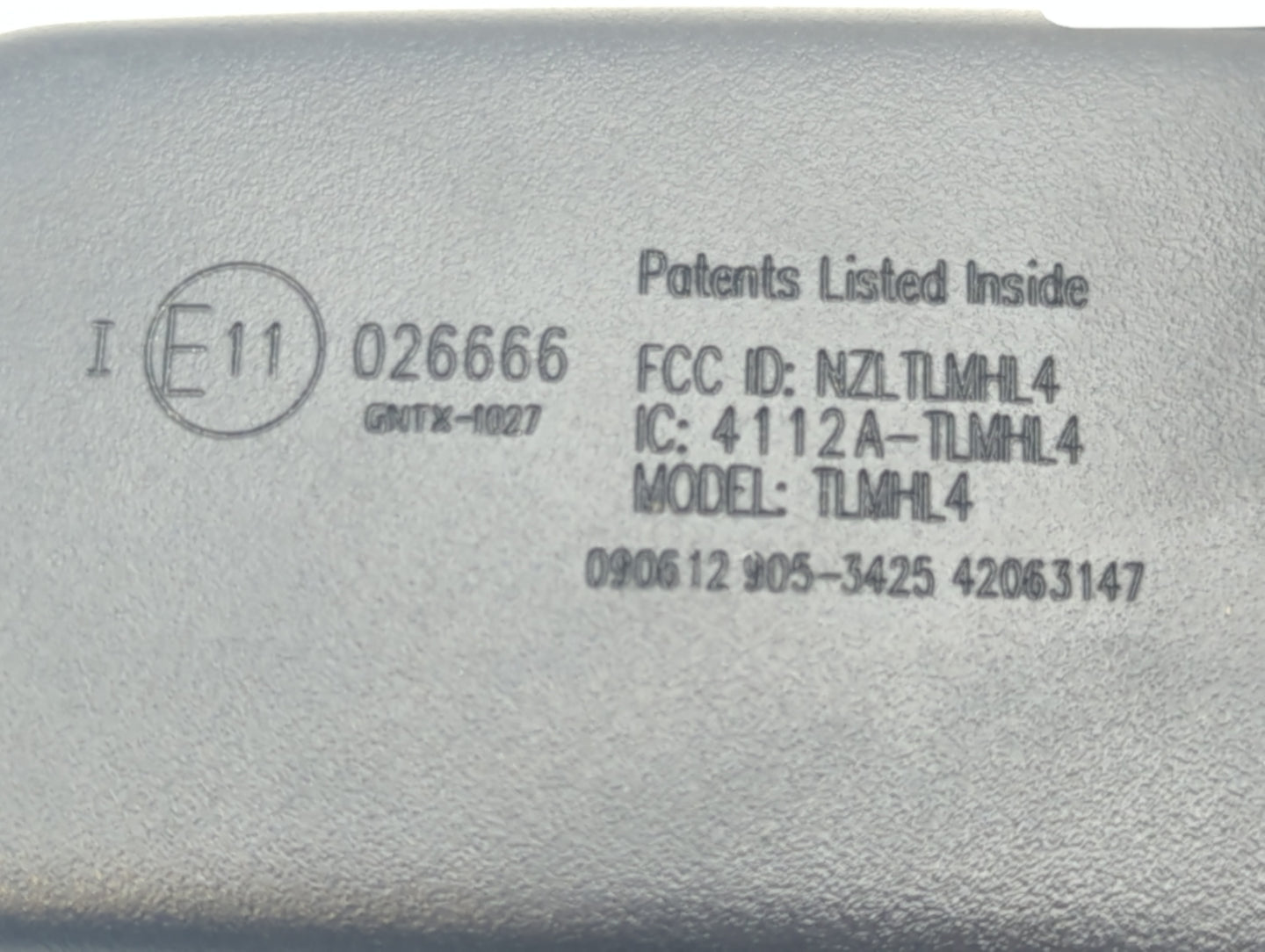 2011-2019 Hyundai Sonata Interior Rear View Mirror Replacement OEM P/N:E11026666 Fits OEM Used Auto Parts - Oemusedautoparts