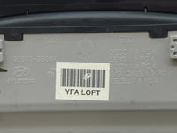 2011-2013 Hyundai Sonata Overhead Roof Console Interior Dome Light - Oemusedautoparts1.com
