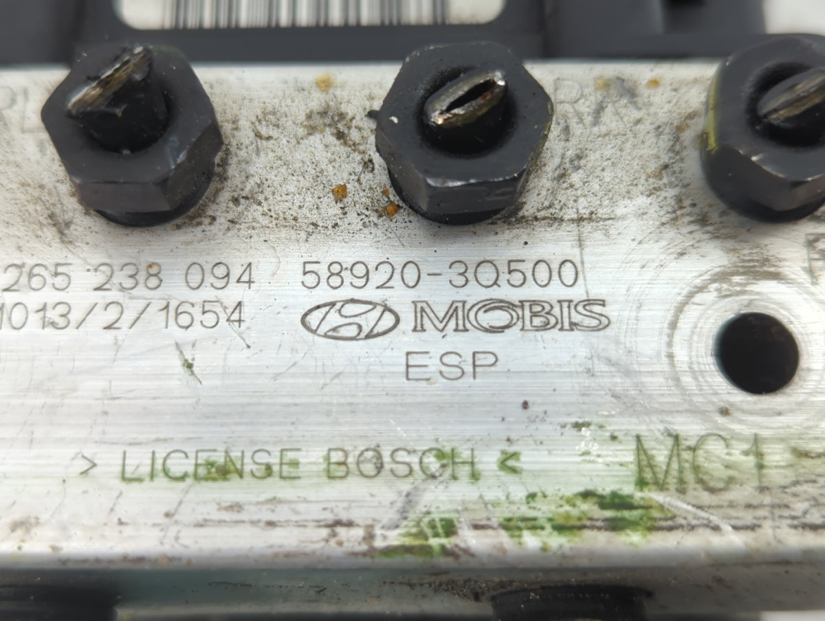 2011-2013 Hyundai Sonata Anti-Lock Brake ABS Pump Module Actuator OEM P/N:58920-3Q500 Fits Fits 2011 2012 2013 OEM Used Auto