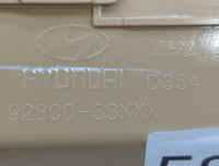 2012 Hyundai Sonata Overhead Roof Console - Oemusedautoparts1.com