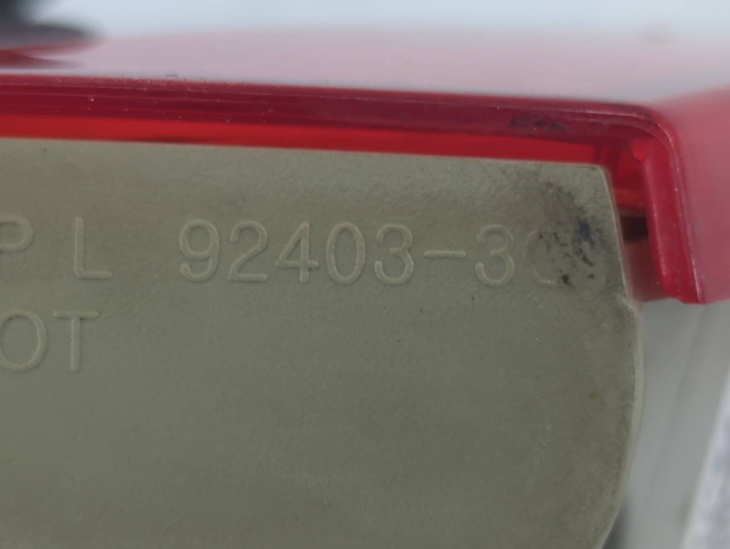 2011-2014 Hyundai Sonata Tail Light Assembly Driver Left OEM P/N:92403-309 Fits Fits 2011 2012 2013 2014 OEM Used Auto Parts