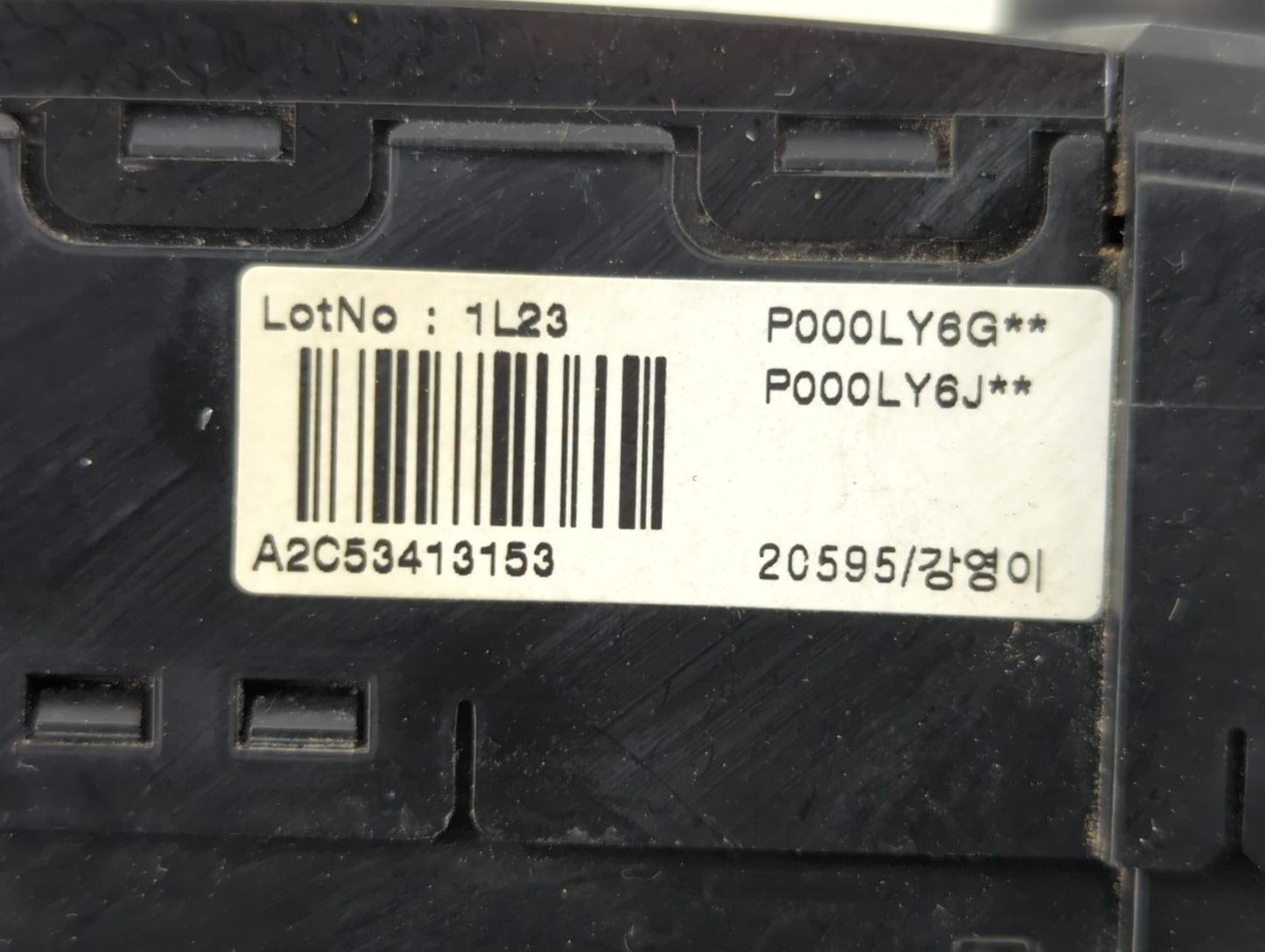 2011-2013 Hyundai Sonata Climate Control Module Temperature AC/Heater Replacement P/N:A2C53413153 Fits Fits 2011 2012 2013 O