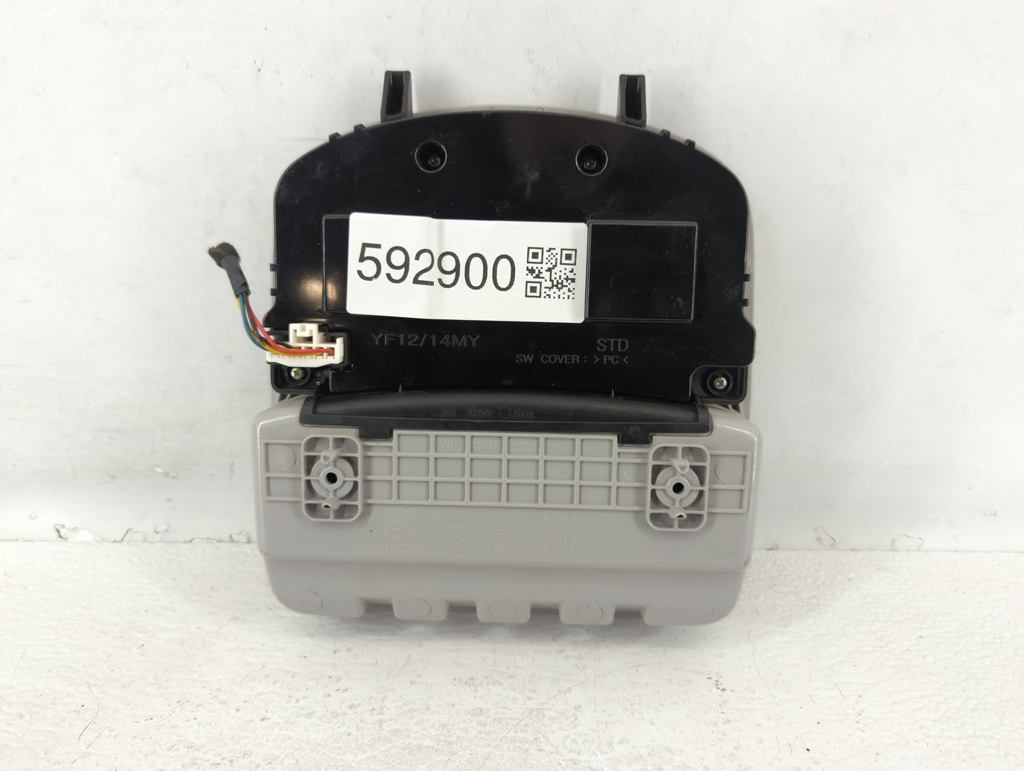 2011-2013 Hyundai Sonata Overhead Console W/rear Climate Control - Oemusedautoparts1.com