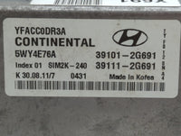 2011-2014 Hyundai Sonata PCM Engine Control Computer ECU ECM PCU OEM P/N:39111-2G691 39101-2G691 Fits Fits 2011 2012 2013 20