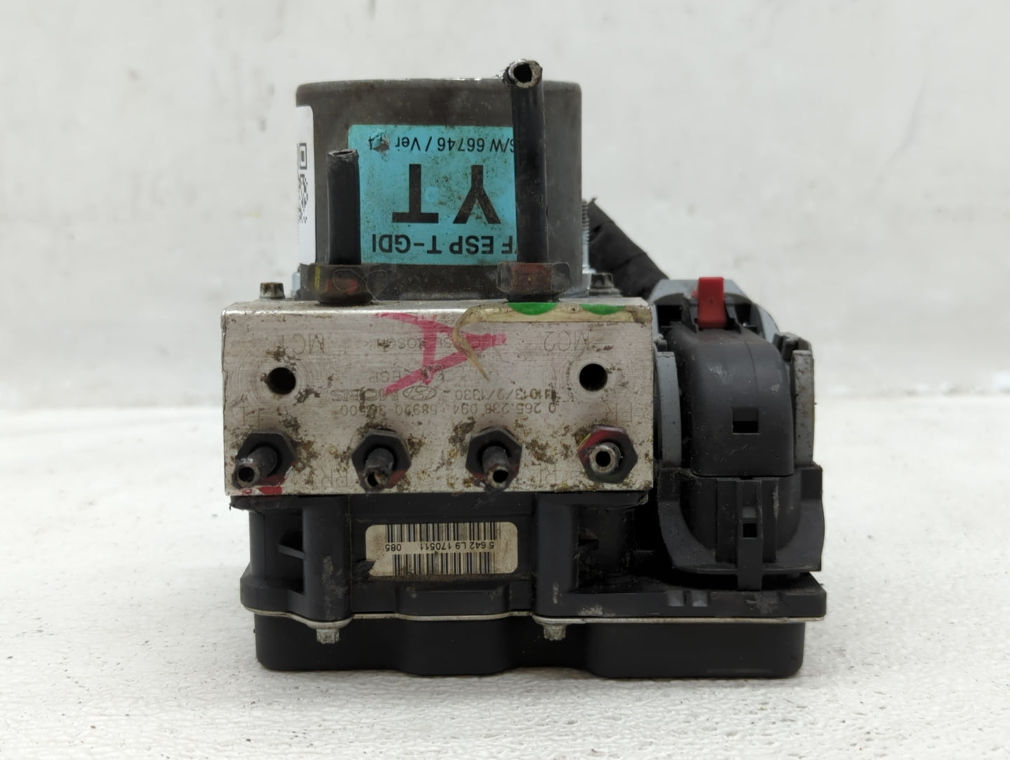 2011-2013 Hyundai Sonata ABS Pump Control Module Replacement P/N:0 265 238 094 Fits Fits 2011 2012 2013 OEM Used Auto Parts 