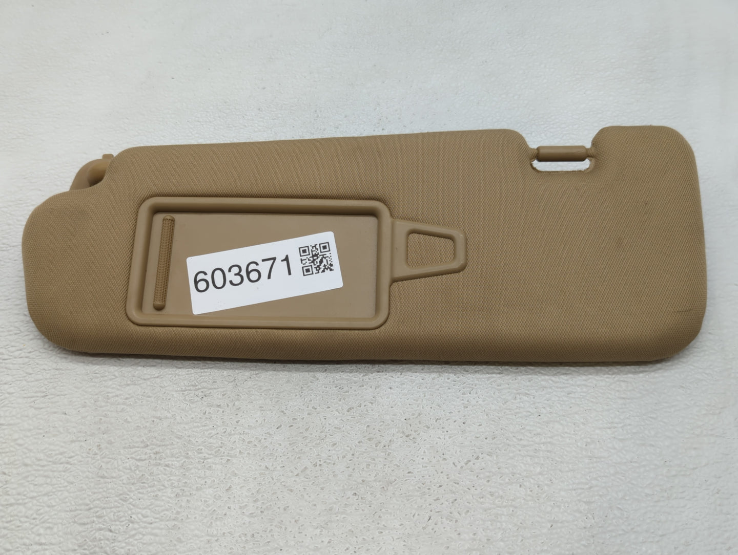 2011-2015 Hyundai Sonata Sun Visor Shade Replacement Driver Left Mirror Fits Fits 2011 2012 2013 2014 2015 OEM Used Auto Par