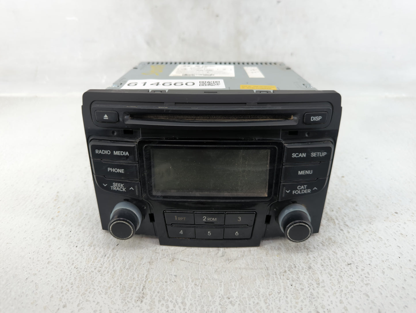 2012-2015 Hyundai Sonata Am Fm Cd Player Radio Receiver - Oemusedautoparts1.com