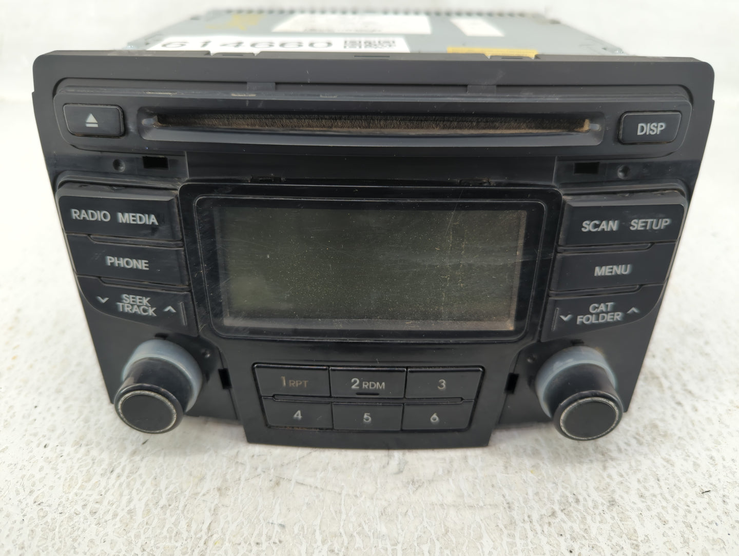 2012-2015 Hyundai Sonata Am Fm Cd Player Radio Receiver - Oemusedautoparts1.com