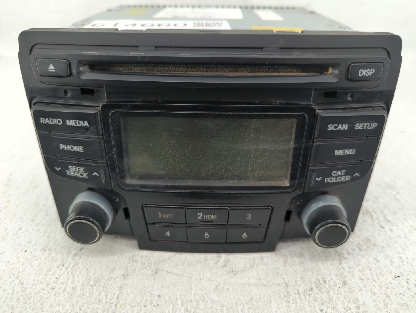 2012-2015 Hyundai Sonata Am Fm Cd Player Radio Receiver - Oemusedautoparts1.com