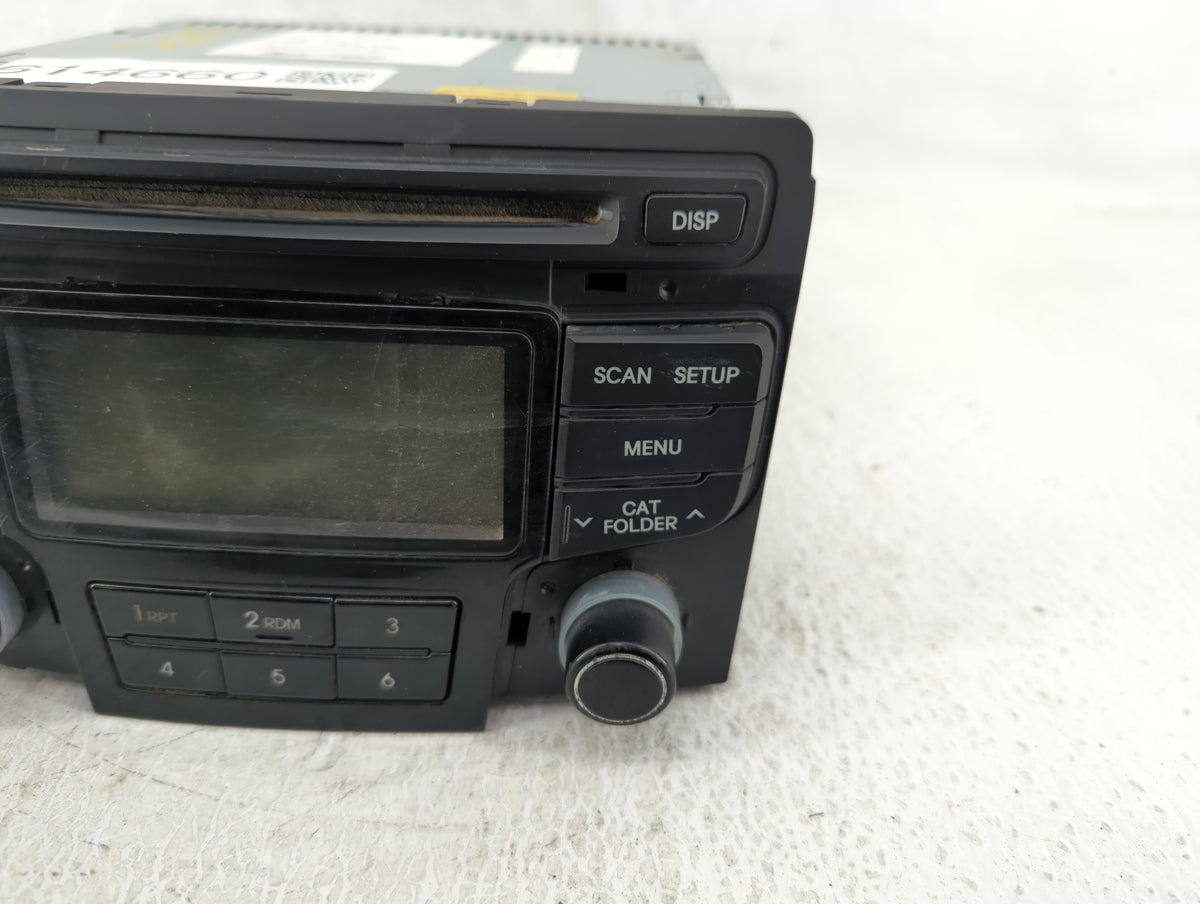 2012-2015 Hyundai Sonata Am Fm Cd Player Radio Receiver 614660 - Oemusedautoparts1.com