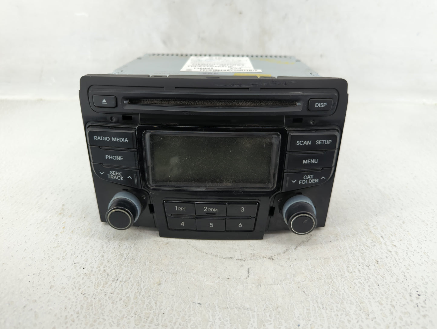 2012-2015 Hyundai Sonata Am Fm Cd Player Radio Receiver - Oemusedautoparts1.com