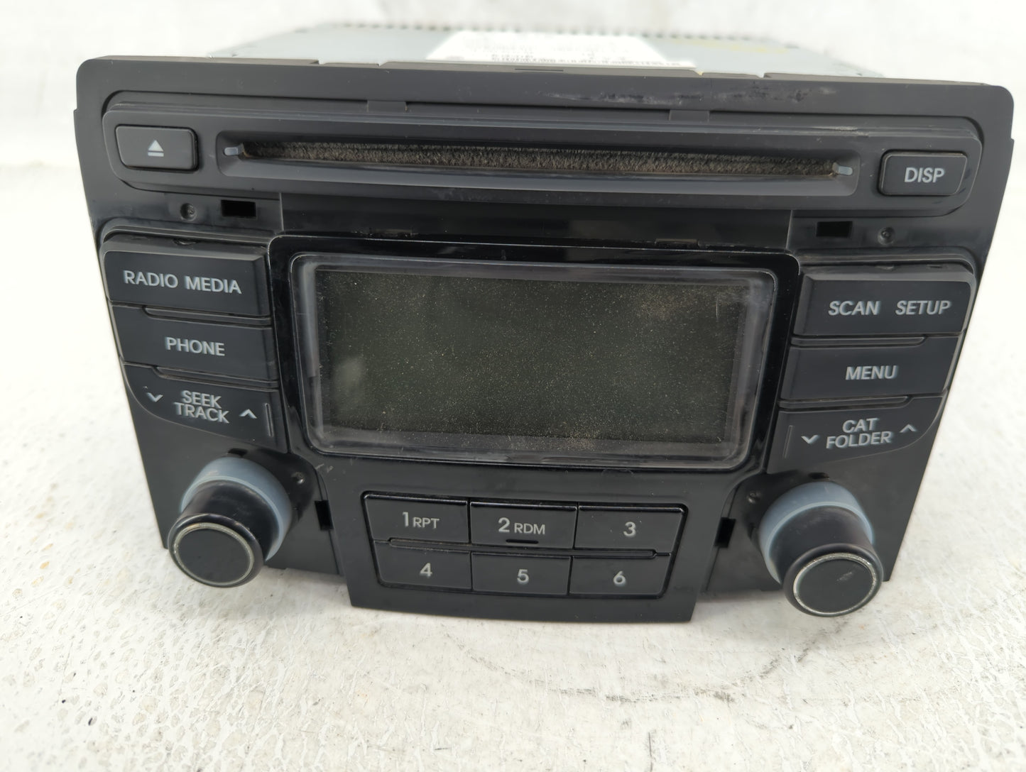 2012-2015 Hyundai Sonata Am Fm Cd Player Radio Receiver - Oemusedautoparts1.com