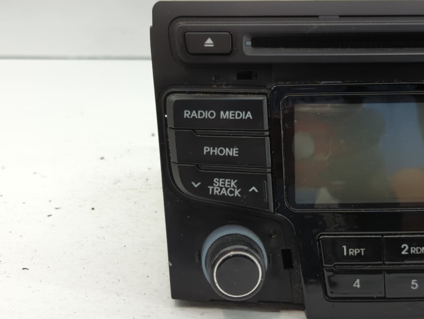 2012-2015 Hyundai Sonata Radio AM FM Cd Player Receiver Replacement P/N:96180-3Q6004X Fits Fits 2012 2013 2014 2015 OEM Used