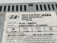 2012-2015 Hyundai Sonata Radio AM FM Cd Player Receiver Replacement P/N:96180-3Q6004X Fits Fits 2012 2013 2014 2015 OEM Used