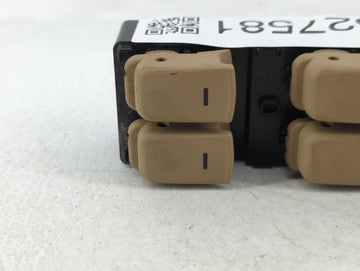 2011-2015 Hyundai Sonata Master Power Window Switch Replacement Driver Side Left P/N:202008875 Fits Fits 2011 2012 2013 2014 2015 OEM Used Auto Parts