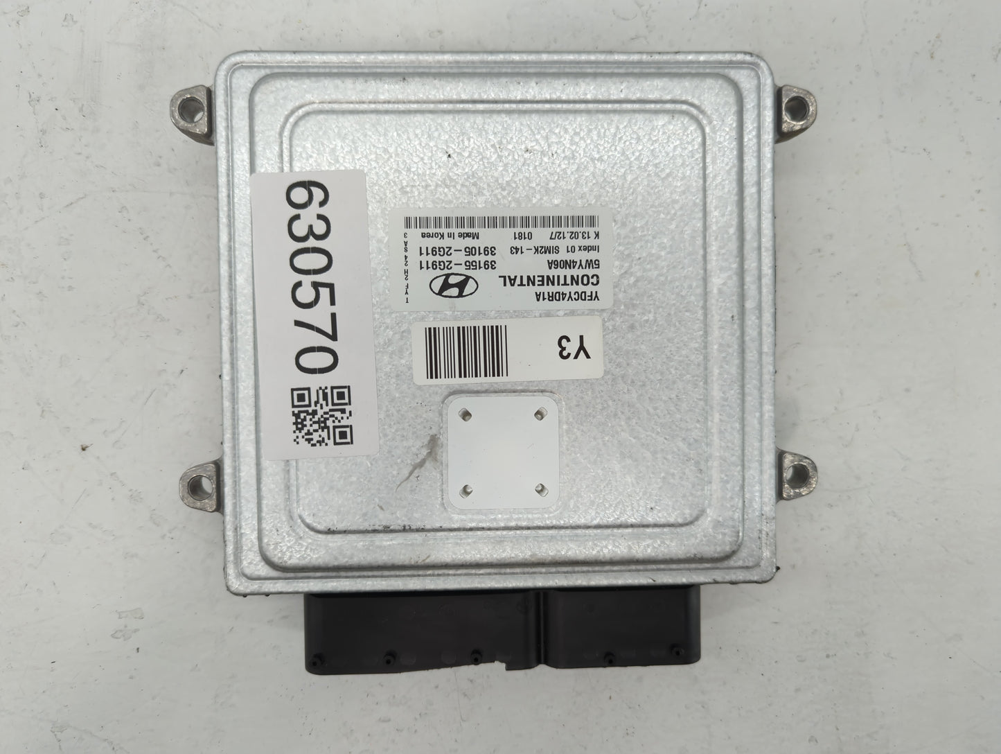2011-2015 Hyundai Sonata PCM Engine Control Computer ECU ECM PCU OEM P/N:39155-2G911 Fits Fits 2011 2012 2013 2014 2015 OEM 