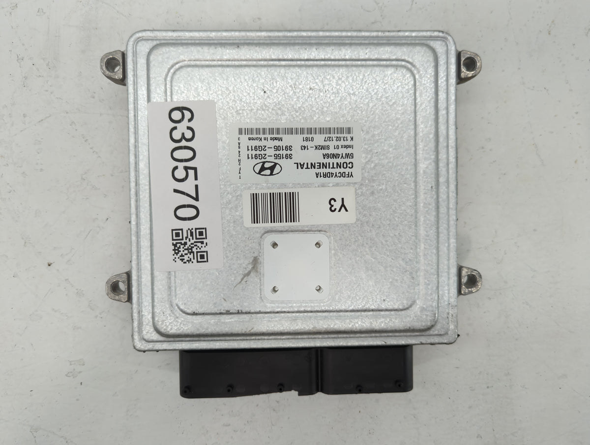 2011-2015 Hyundai Sonata PCM Engine Control Computer ECU ECM PCU OEM P/N:39155-2G911 Fits 2011 2012 2013 2014 2015 OEM Used 