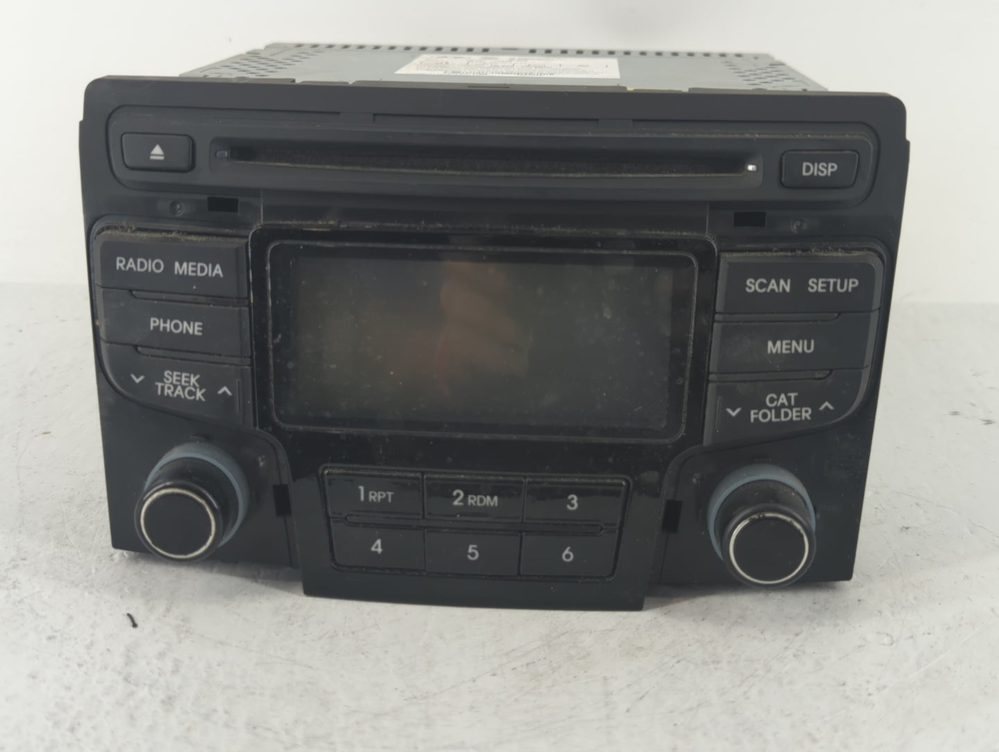 2012-2015 Hyundai Sonata Am Fm Cd Player Radio Receiver - Oemusedautoparts1.com