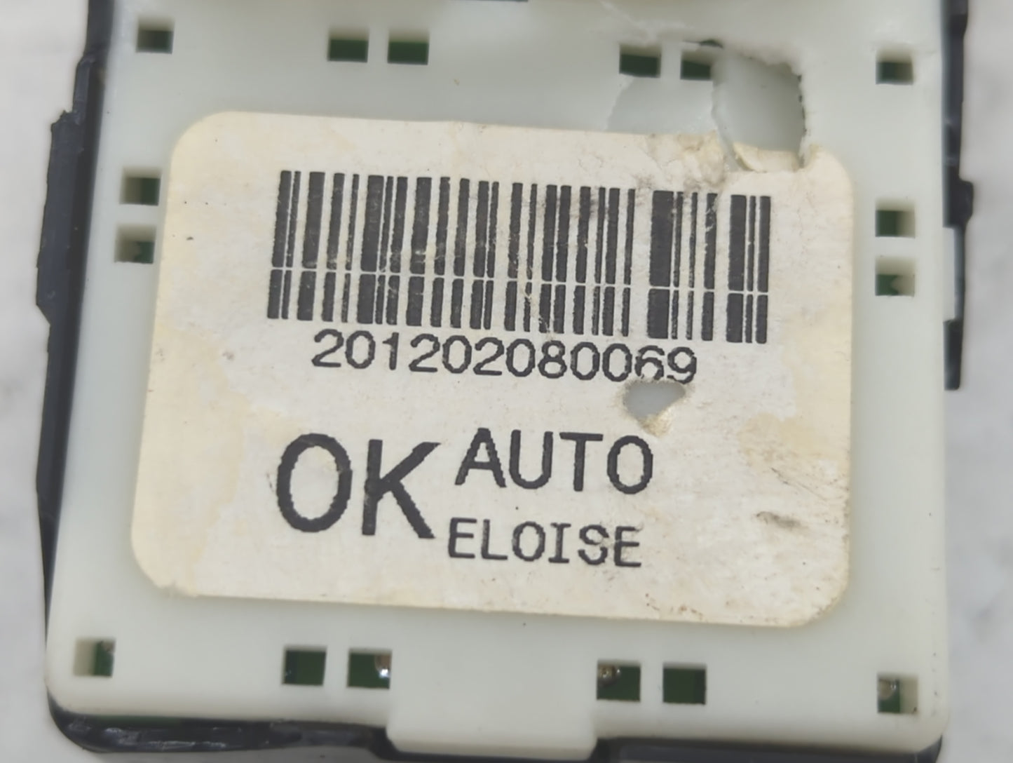 2011-2015 Hyundai Sonata Master Power Window Switch Replacement Driver Side Left Fits Fits 2011 2012 2013 2014 2015 OEM Used