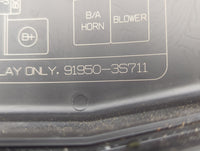 2011-2014 Hyundai Sonata Fusebox Fuse Box Panel Relay Module P/N:91950-3S711 Fits Fits 2011 2012 2013 2014 OEM Used Auto Par