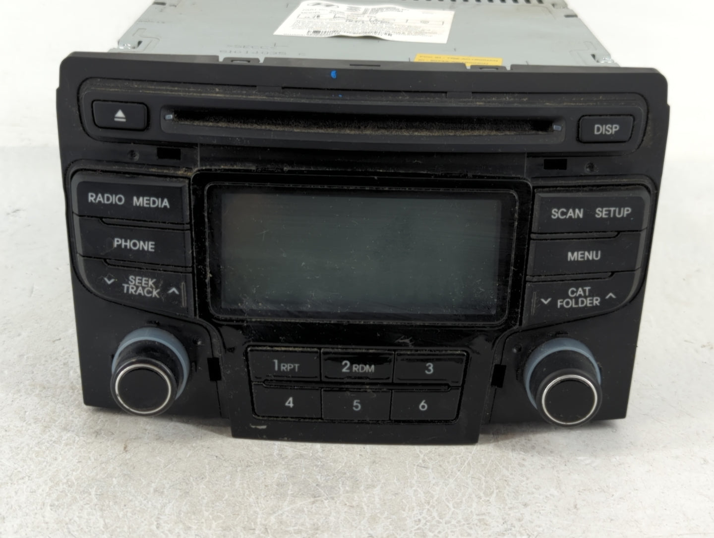 2012-2015 Hyundai Sonata Am Fm Cd Player Radio Receiver - Oemusedautoparts1.com