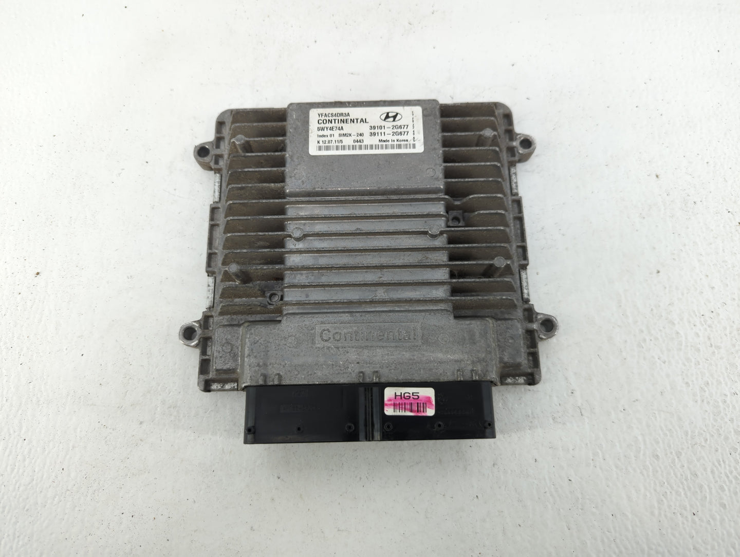 2011-2014 Hyundai Sonata PCM Engine Control Computer ECU ECM PCU OEM P/N:39111-2G677 39101-2G677 Fits Fits 2011 2012 2013 20