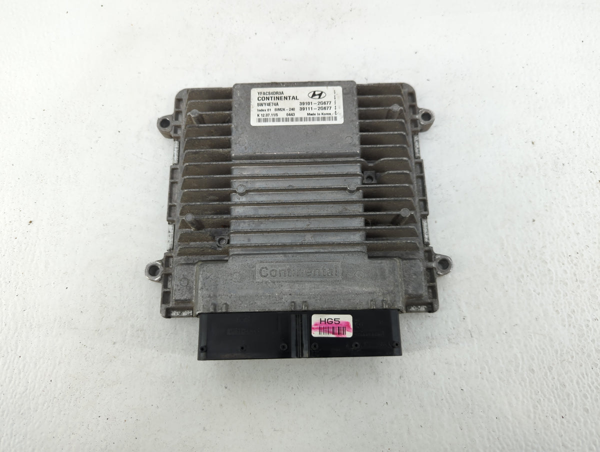 2011-2014 Hyundai Sonata PCM Engine Control Computer ECU ECM PCU OEM P/N:39111-2G677 39101-2G677 Fits 2011 2012 2013 2014 OE